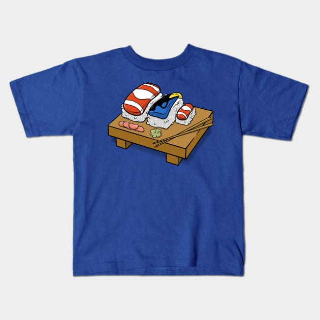 Nemo Sushi Kids T-Shirt by ItokoDesign